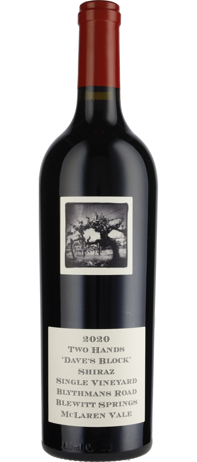2020 Dave´s Block Blythmans Rd McLaren Vale Shiraz Two Hands