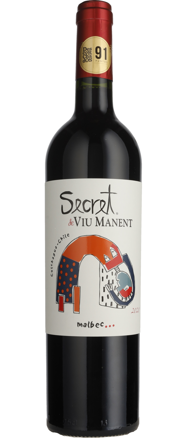 2021 Secret Malbec Colchagua Viu Manent